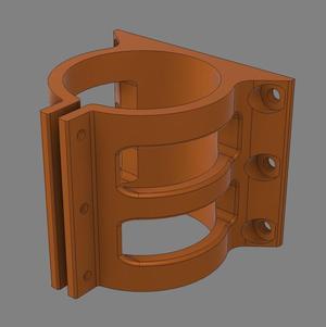 Support moteur RS-CNC 65mm