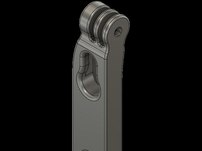 Riese & Müller GoPro Halterung