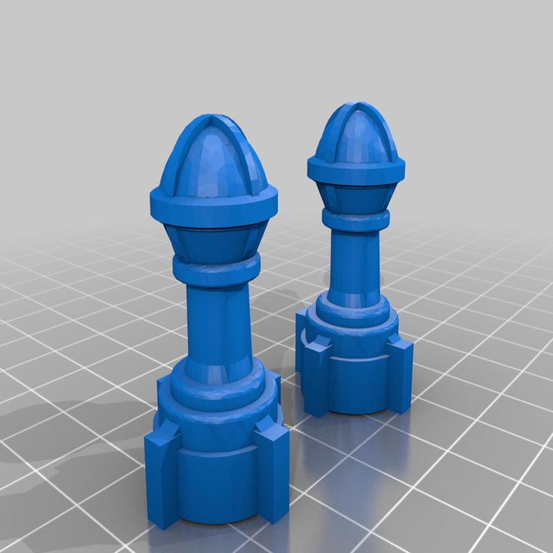 Deco Chess Valve Cap Schrader