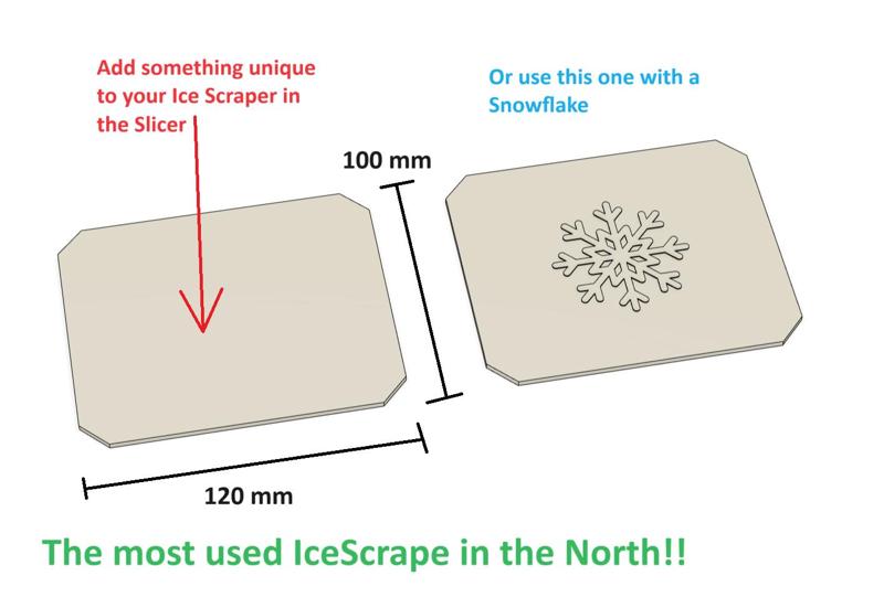 Ice scraper / Defrosting cars