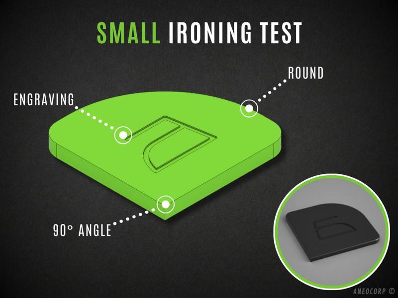 Ironing Test Model