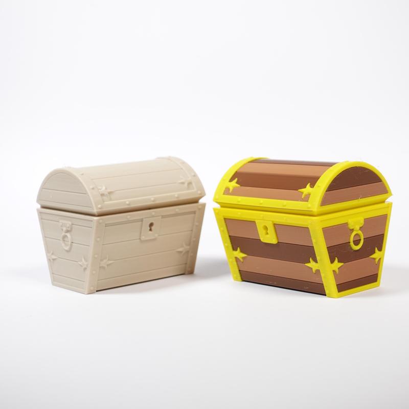 Little Treasure Chest - Single- and Multi-material versions