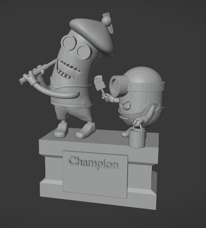 Minion Golf Trophy