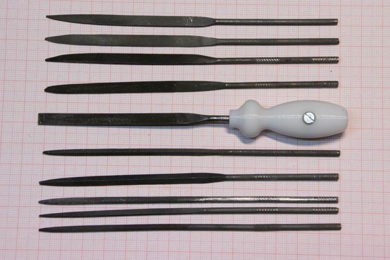 Handle for needle files