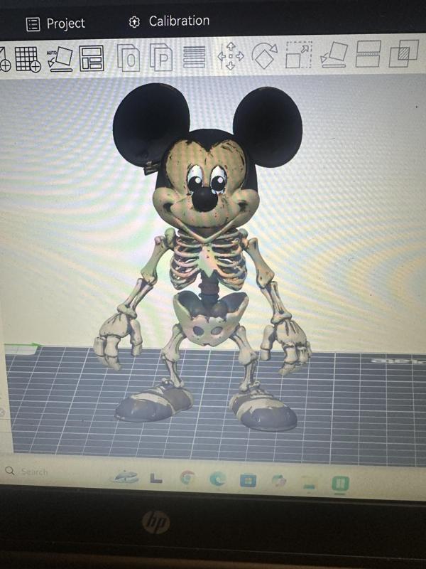 Skeleton Mickey