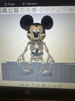 Skeleton Mickey