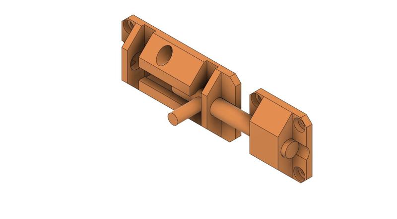 Sliding Door Lock Mechanism
