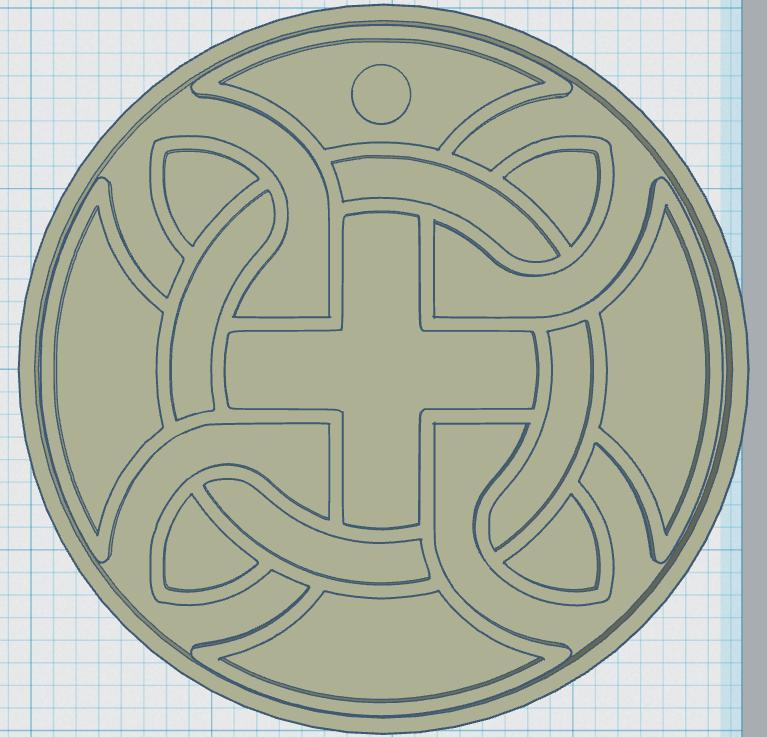 Celtic Symbol Coaster 41