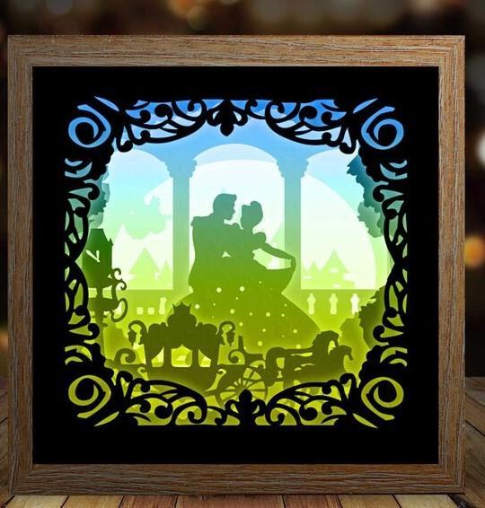 Fairy tale Princess lightbox