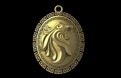 Lion pendant 5