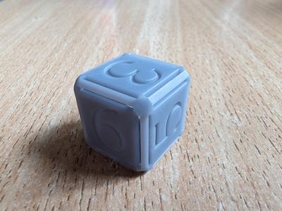 Hollow d6 dice
