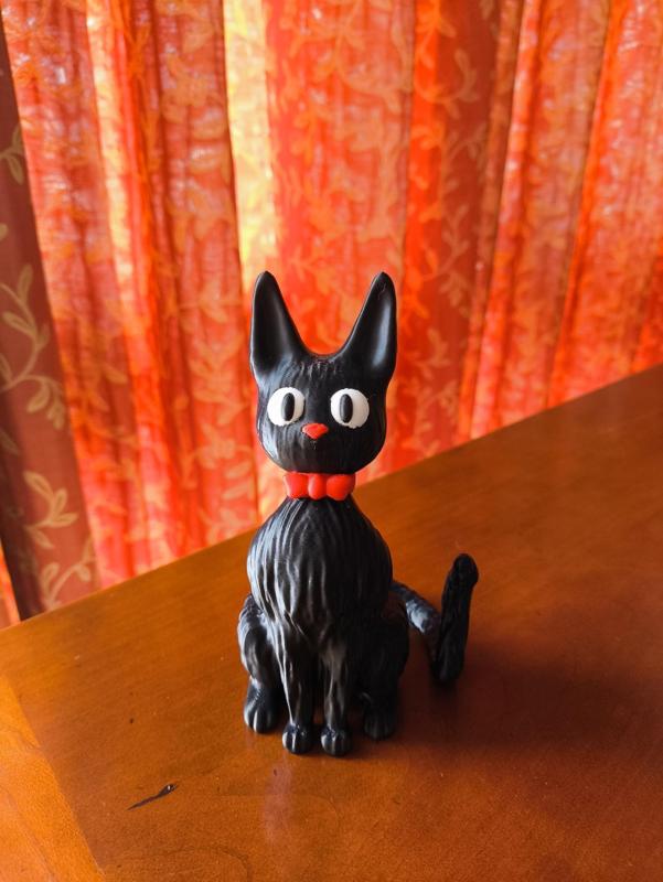 Jiji Cat from Kiki's Delivery Service Studio Ghibli Fanart