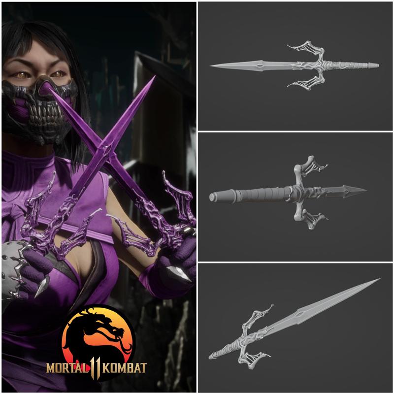Mileena sai - Cursed Emrevati from Mortal Kombat 11
