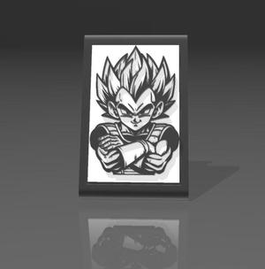 Dragon Ball Z Vegeta Cell Phone Holder