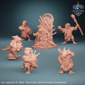Kobold King's Court (Set of 6)