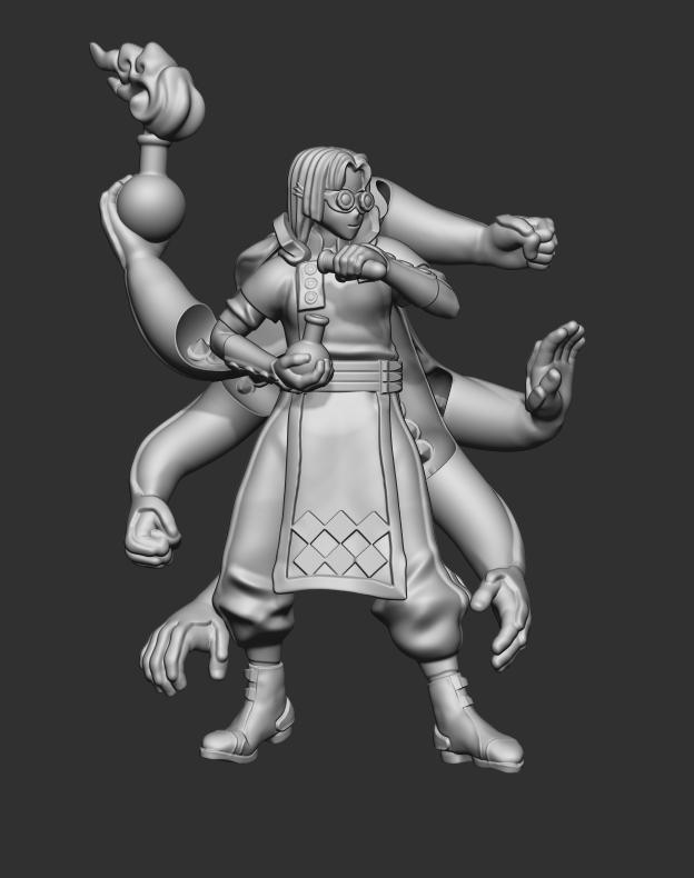 Holostars Magni Dezmond Fan Sculpt 32mm Scale