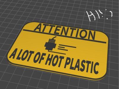 3D Printed Sign Meme