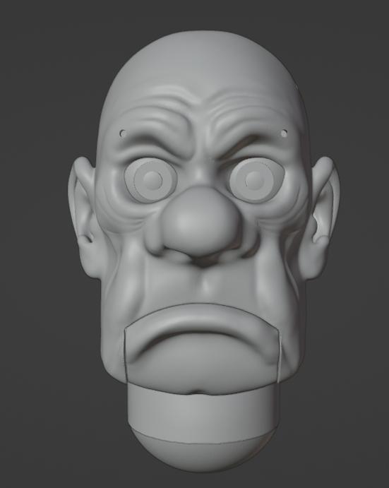 VENTRILOQUIST DUMMY-"OLD CURMUDGEON"