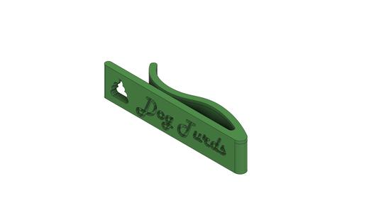 Dog Pop Bag Clip