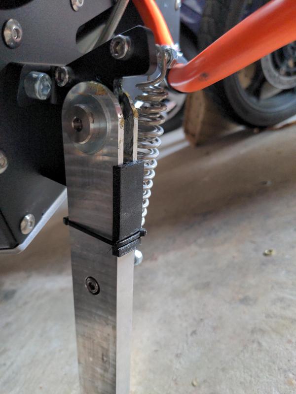 BTM Wildfire side stand dampener