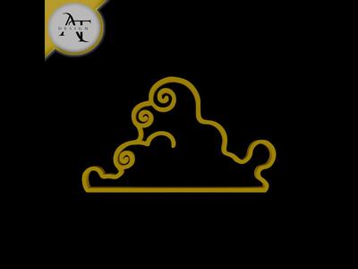 Simple Cloud Symbol - 2D Art
