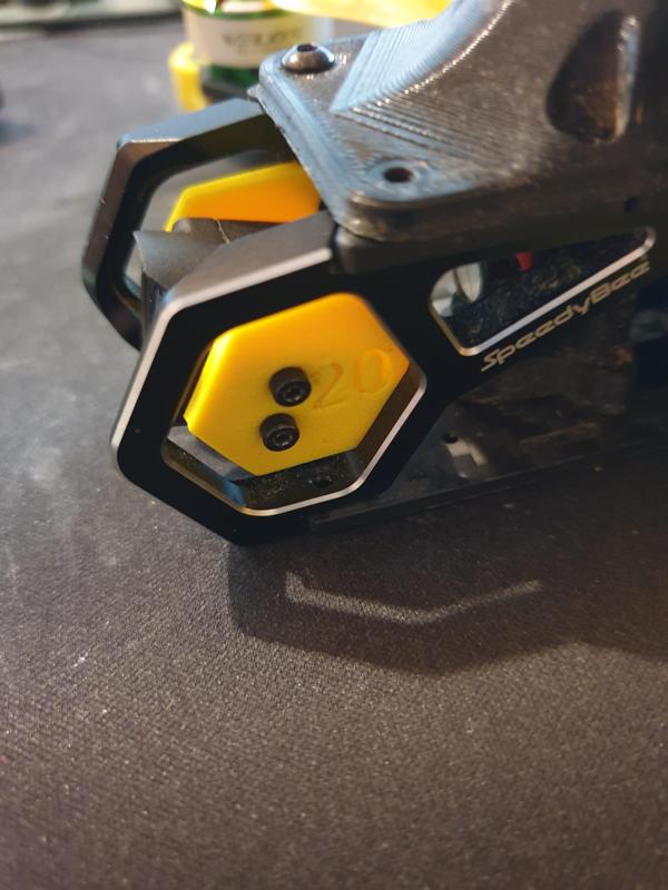 Speedybee Master5 V2 DJI O3 Camera Bracket with defined tilt