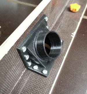Angled Dust Collector Adapter
