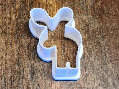 Christmas: deer cookie cutter