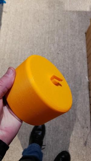 Dog Bowl for Arm and Back-Plate
