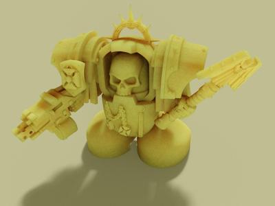 Short and Stumpy Ultrasmurf Terminator Chappy
