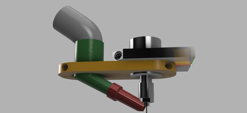 Suction Spout for CNC Router