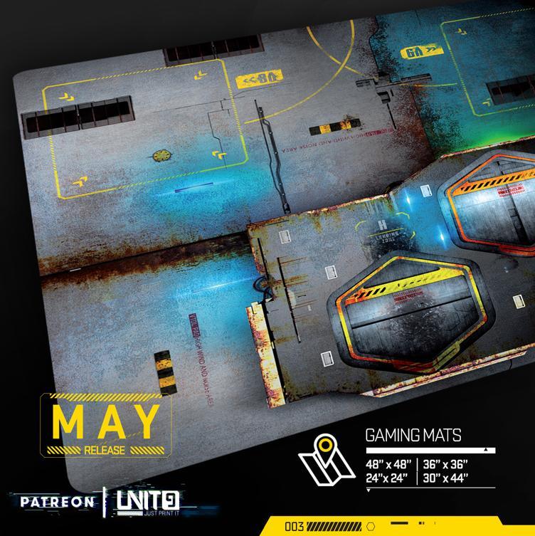 Landing Pads - multi-format gaming mat