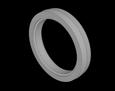 Lego Compatible (36.dat) Tire - Large