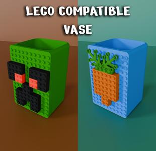 Brick vase