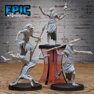Servant of Thot Set ‧ DnD Miniature ‧ Tabletop Miniatures ‧ Gaming Monster ‧ 3D Model ‧ RPG ‧ DnDminis ‧ STL FILE