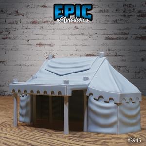 Harbor Tent‧ DnD Miniature ‧ Tabletop Miniatures ‧ Gaming Monster ‧ 3D Model ‧ RPG ‧ DnDminis ‧ STL FILE