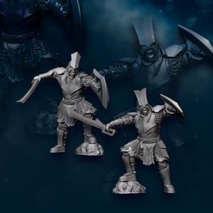 2x Captain Super Orc | Super Orcs | Fantasy