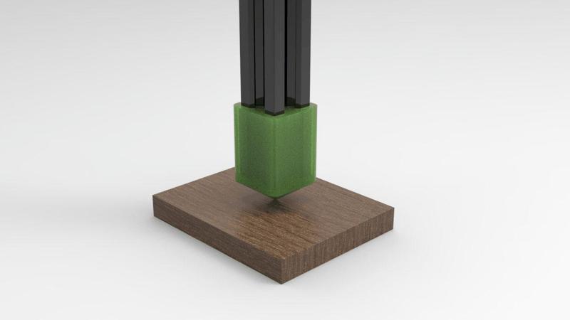 20x20 noise reducing foot