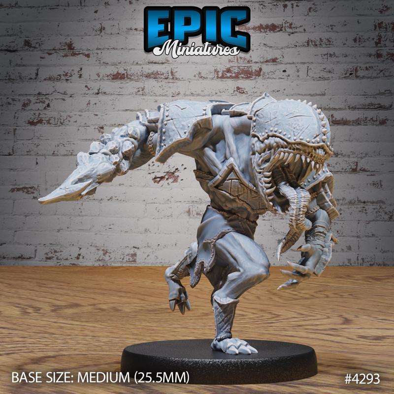 Hell Guardian Running ‧ DnD Miniature ‧ Tabletop Miniatures ‧ Gaming Monster ‧ 3D Model ‧ RPG ‧ DnDminis ‧ STL FILE