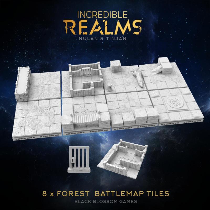 Forest Battle Map :: Incredible Realms Nulan & Tnjan