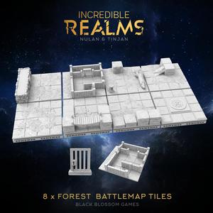 Forest Battle Map :: Incredible Realms Nulan & Tnjan