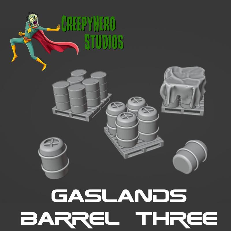 Gaslands Barrel Three Set