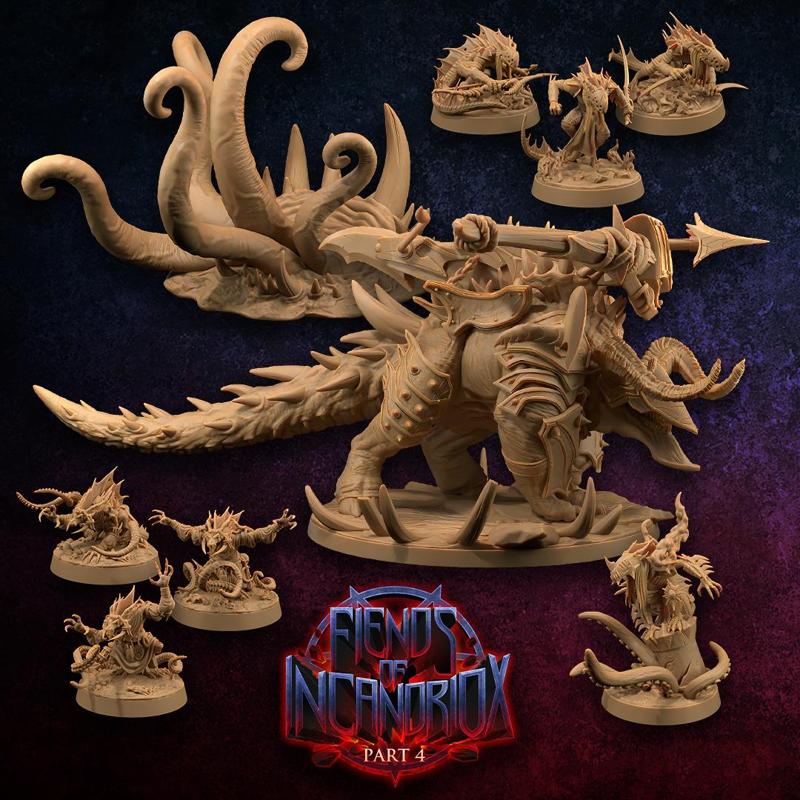 Fiends of Incandriox Army Part 4 | Soldier Tier | PRESUPPORTED