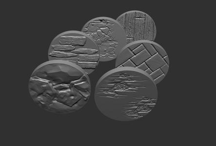 Fantasy Bases for Miniatures