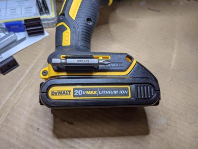 1/4" hex bit holder for a DeWalt drill