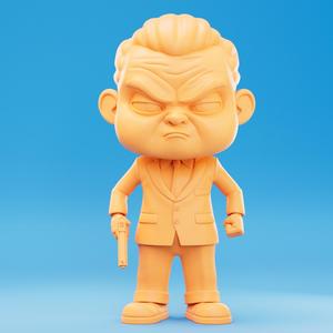 3D Printable Chinese Mafia