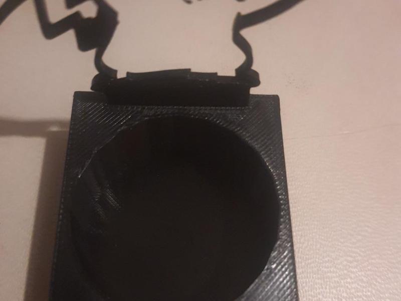 Tealight holder with art adapter