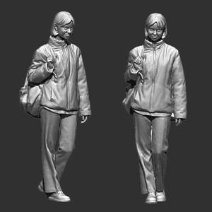 PEOPLE WOMEN F45 FIGURE DIORAMA