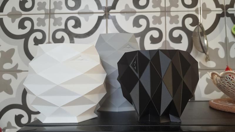 Fish eye vases