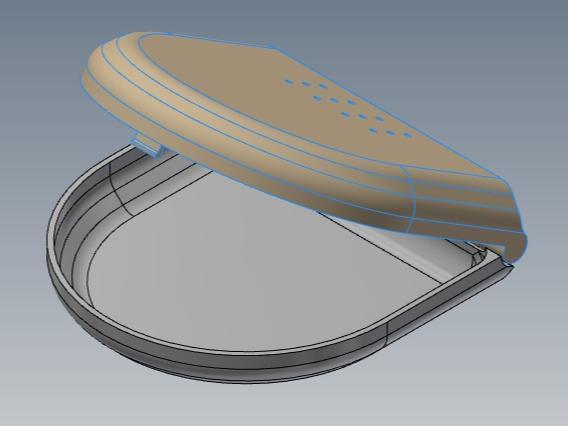 Dental guard Case (night bite) Print in place 
